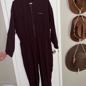 Old Navy Dark Purple Jumpsuit